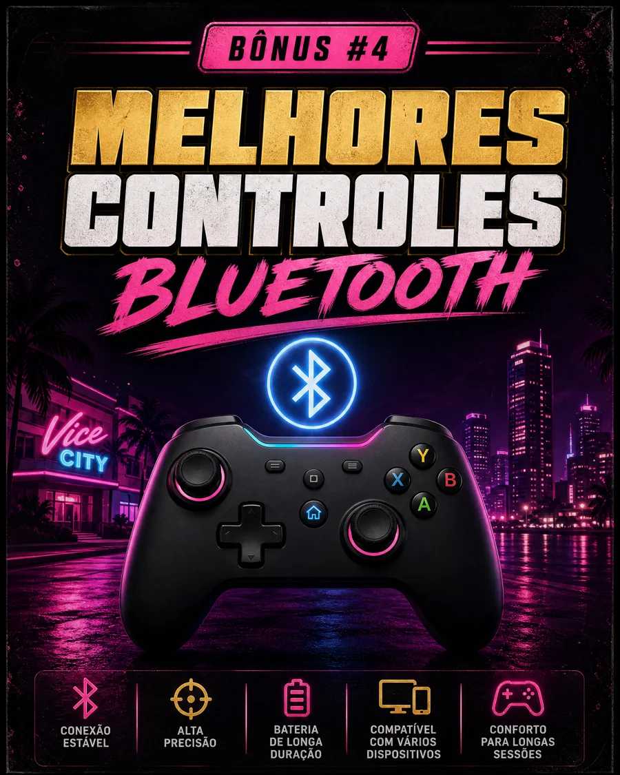 Bônus 4 — Melhores controles Bluetooth