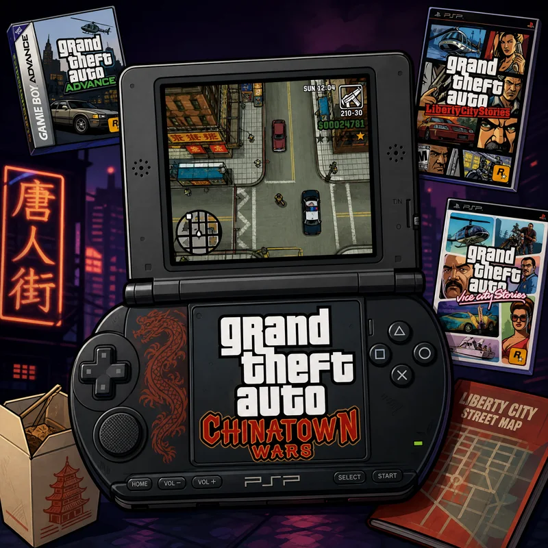 Os clássicos portáteis do GTA